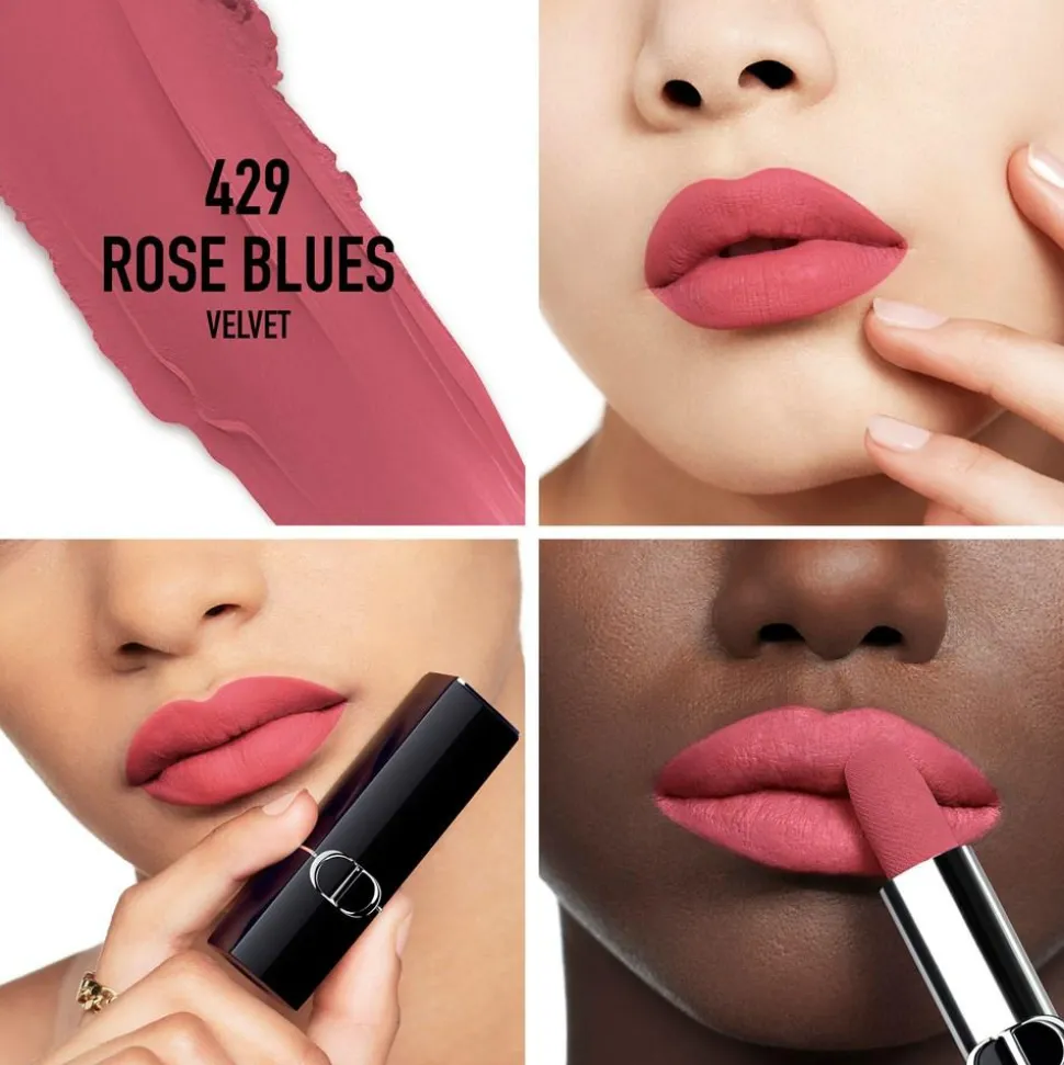 Rouge Dior New Velvet Lipstick, 429 Rose Blues