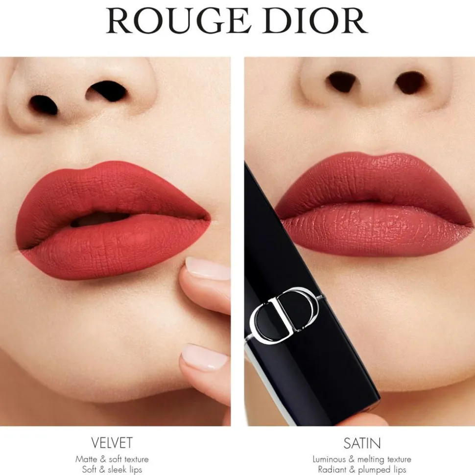 Rouge Dior New Velvet Lipstick, 500 Nude Soul