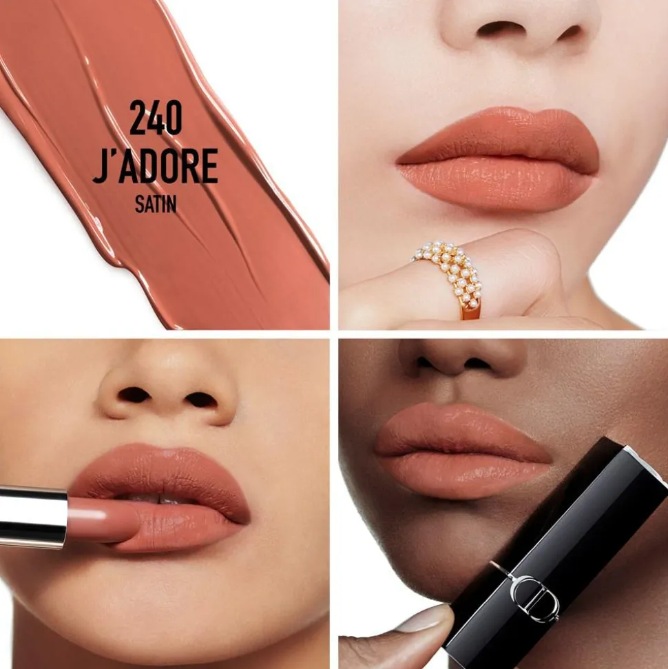 Rouge Dior Satin Lipstick, 240 J'adore