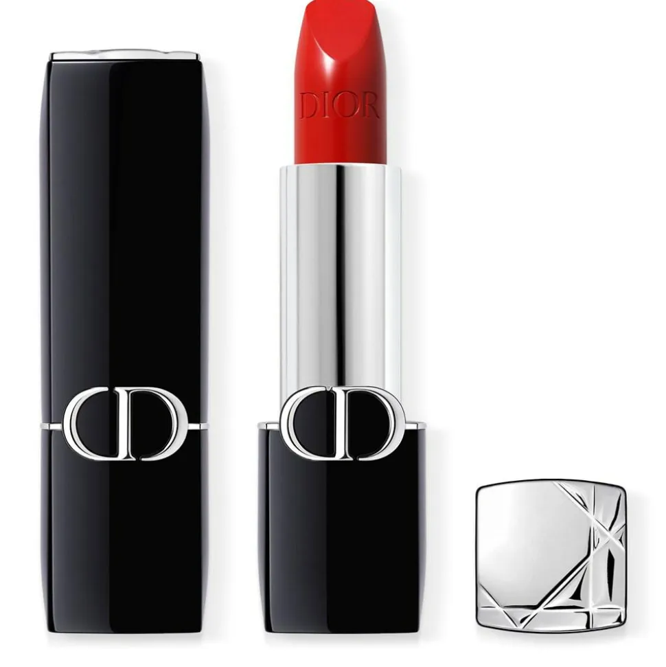 Rouge Dior Satin Lipstick, 080 Red Smile