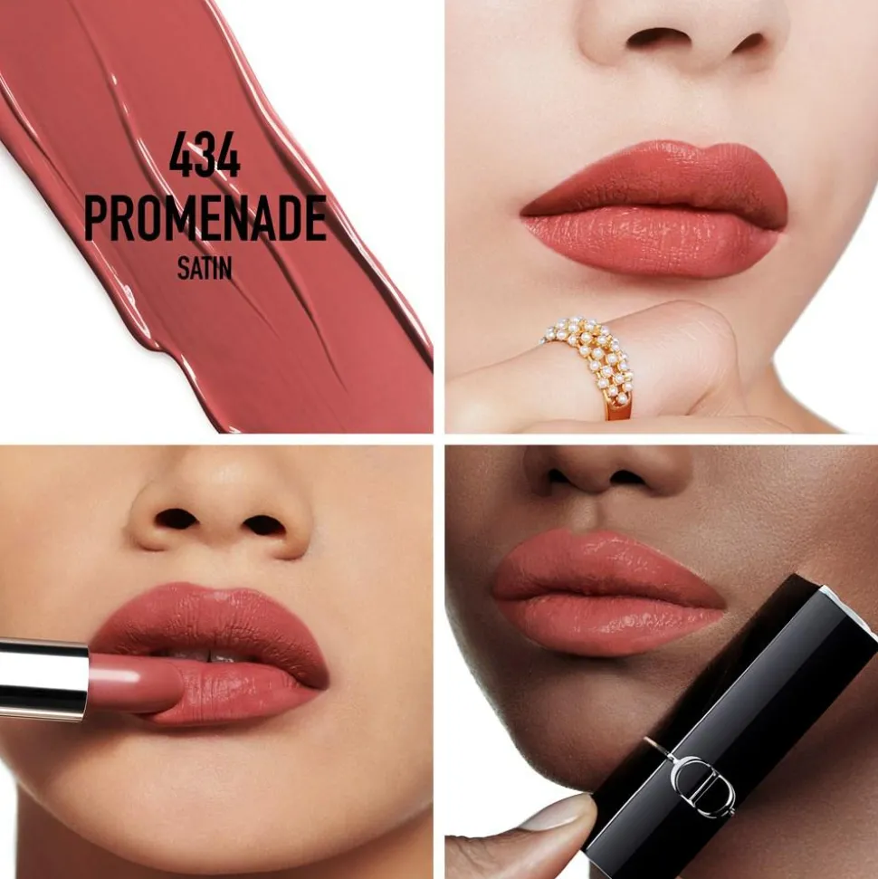 Rouge Dior Satin Lipstick, 434 Promenade