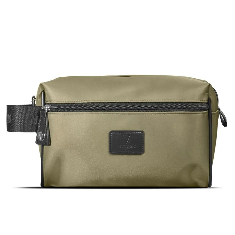 2-Rum Herre Toilettaske, Green