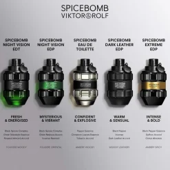 Spicebomb Black Leather Eau De Parfum, 90 ml