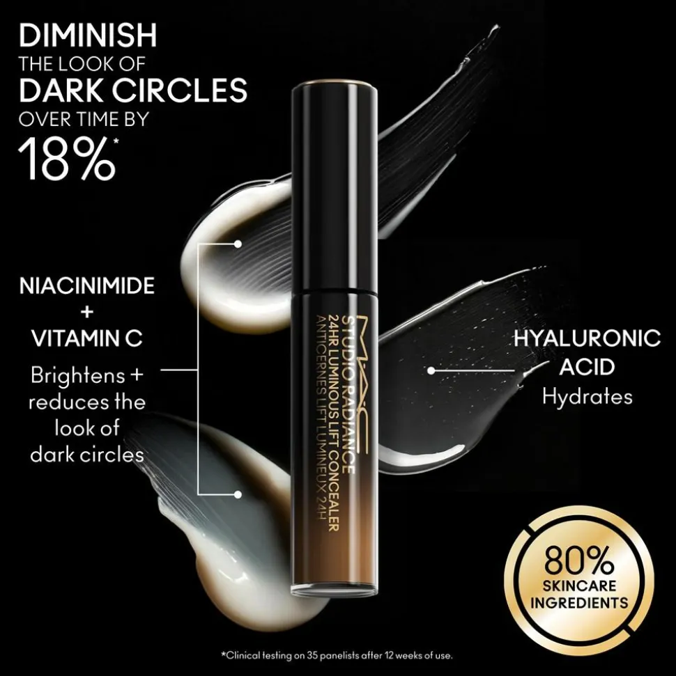 Studio Radiance 24Hr Luminous Lift Concealer, NC20