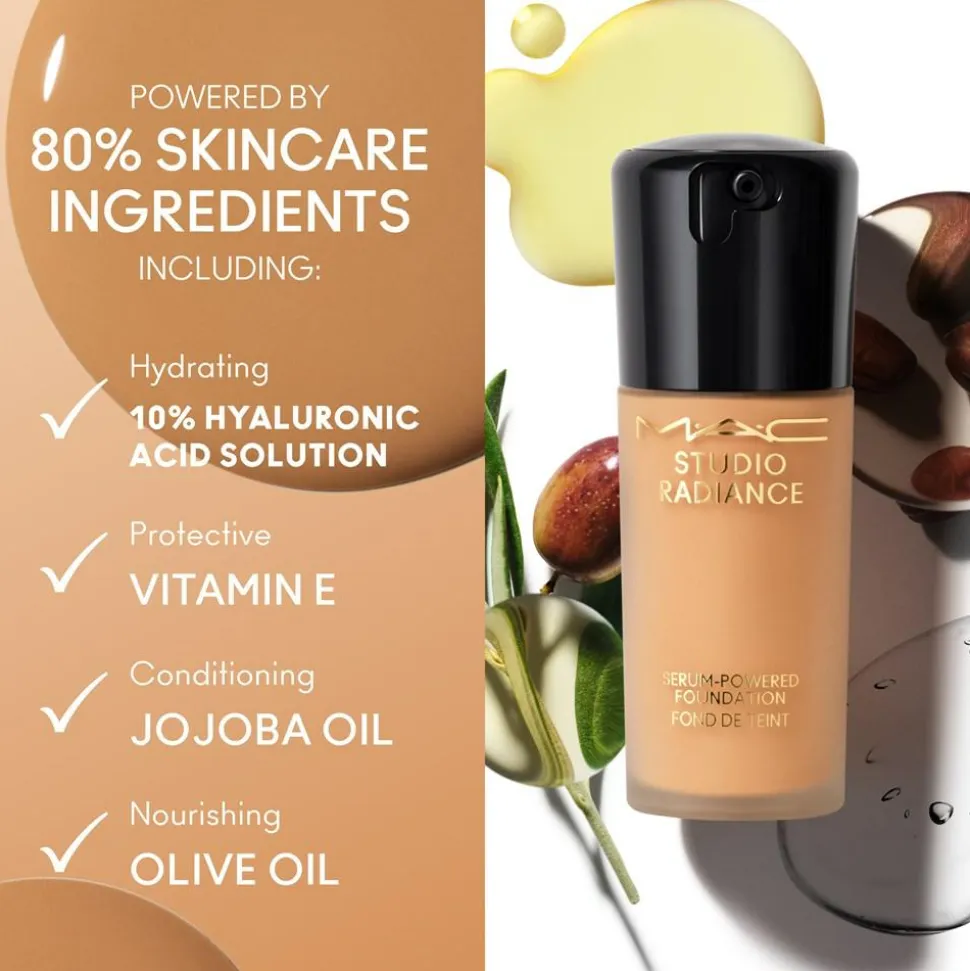 Studio Radiance Serum-Powered Foundation, NC17