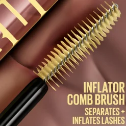 The Colossal Bubble Vandfast Mascara, Black