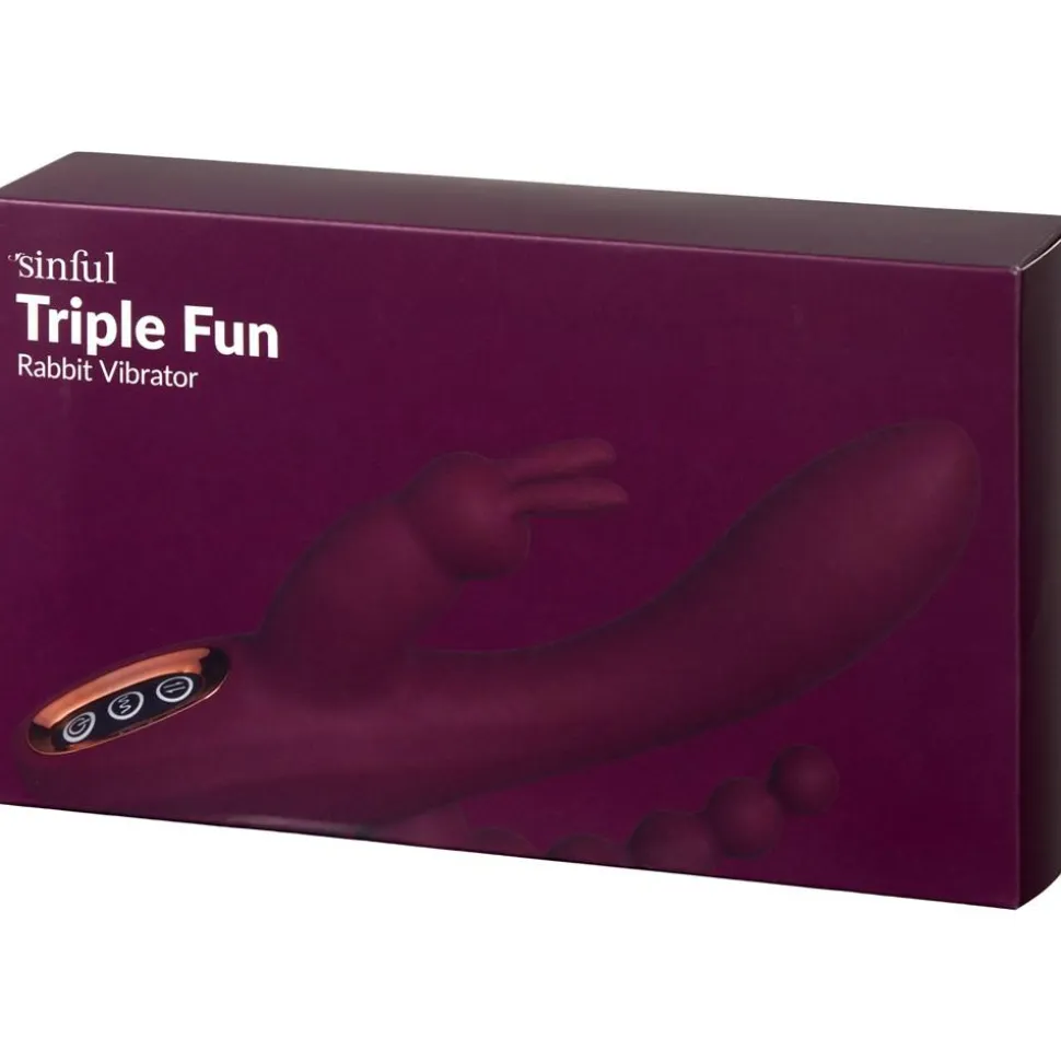 Triple Fun Rabbit Vibrator