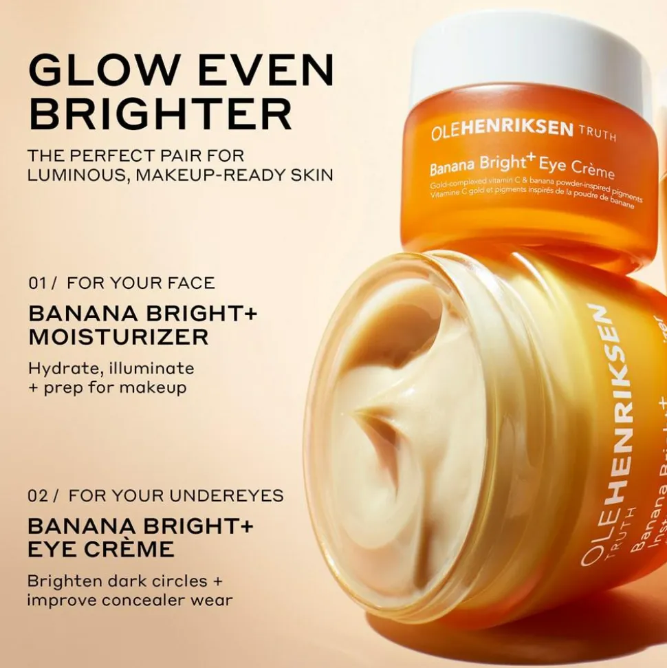 Truth Banana Bright + Instant Glow Moisturizer, 50 ml