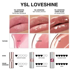 YSL Loveshine Candy Glow Tinted Lip Balm, 3B Rosewood Blush