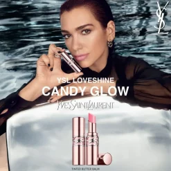 YSL Loveshine Candy Glow Tinted Lip Balm, 1B Pink Sunrise