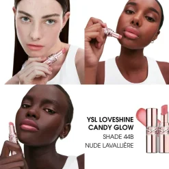 YSL Loveshine Candy Glow Tinted Lip Balm, 44B Nude Lavalliere